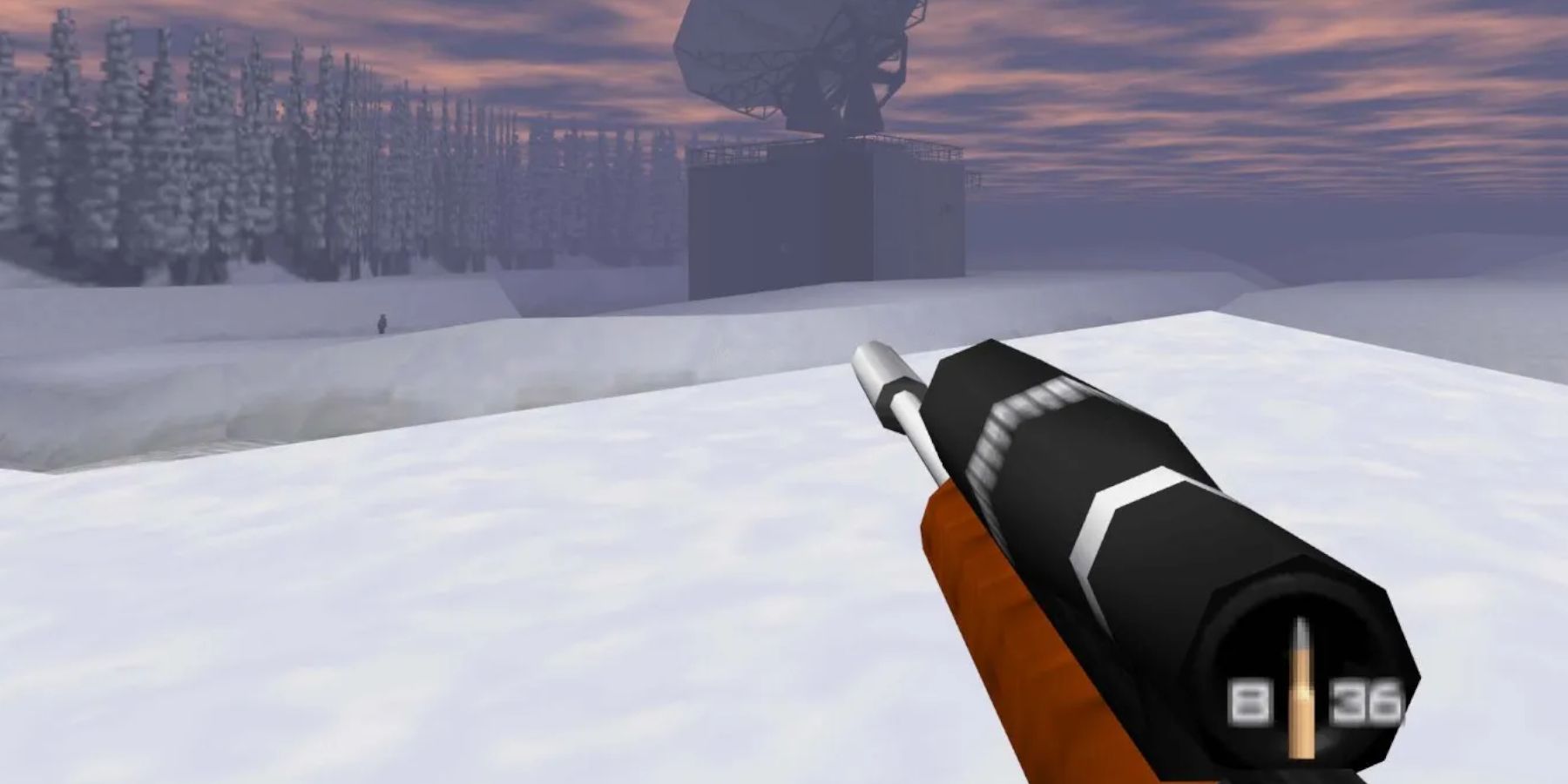 Goldeneye 007 - Bond with the sniper rifle