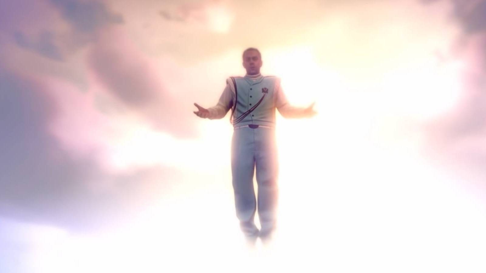 Cris Formage in the first death cutscene from Grand Theft Auto Online