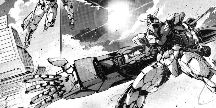 Gundam Lfrith Jiu Manga Tiger Hand