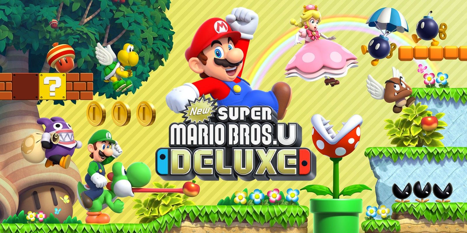 The New Super Mario Bros. U Deluxe Cover