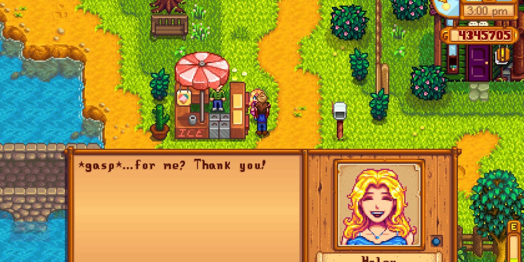 haley liked gift stardew valley