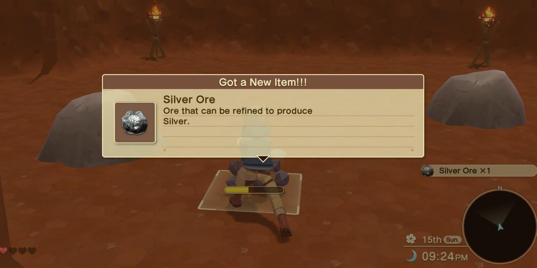 Harvest Moon: The Winds of Anthos - How to Get Silver Ore