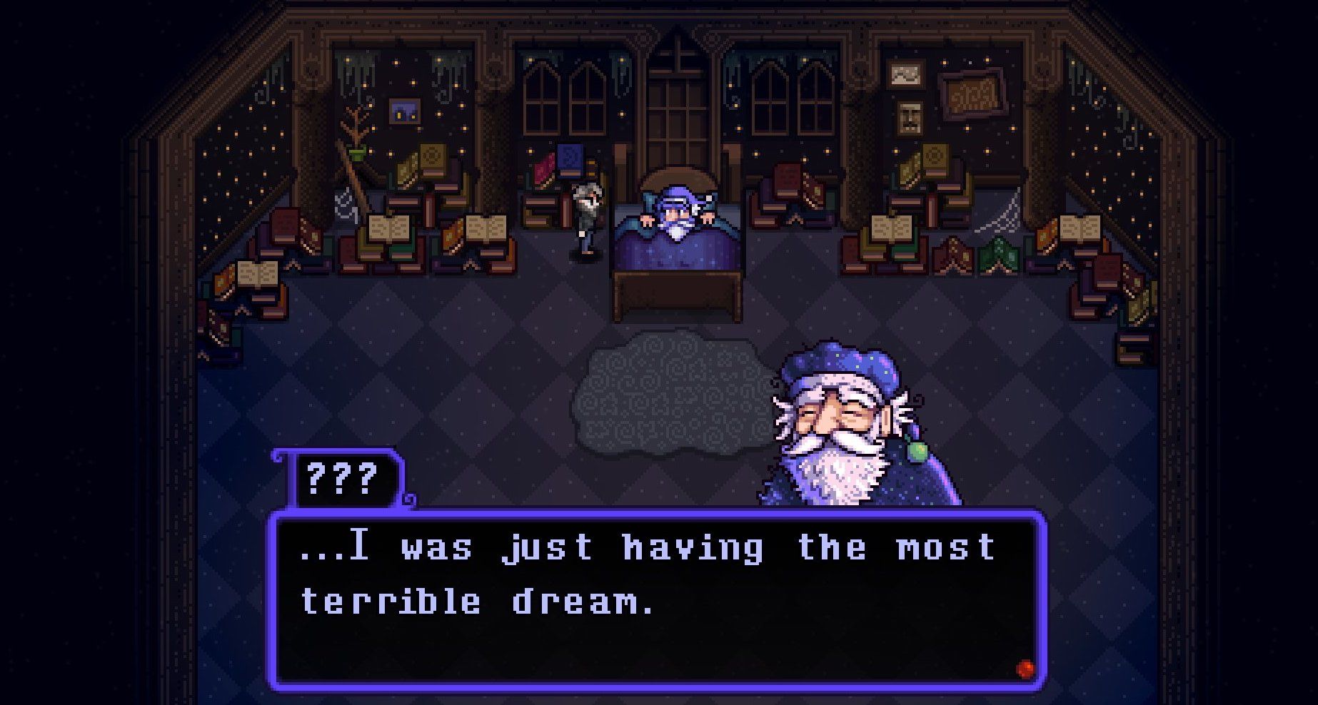 Haunted Chocolatier Stardew Connection Grandpa