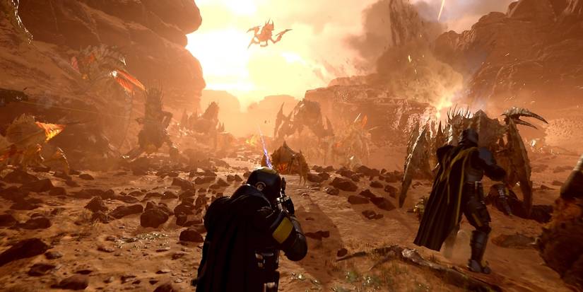 Promo screenshot for Helldivers 2