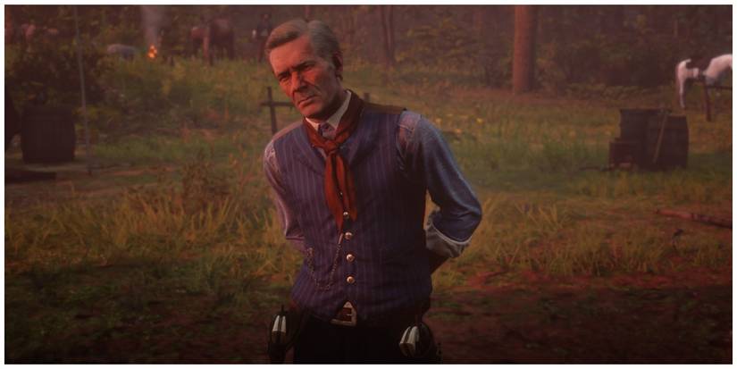 hosea from red dead redemption 2 in camp