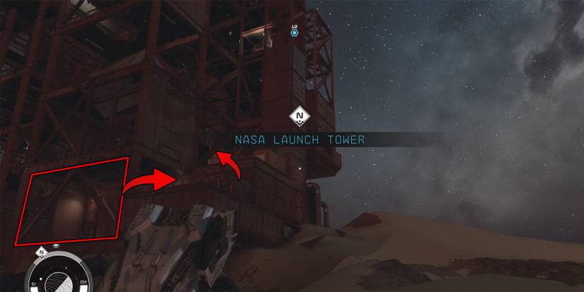 how to find way inside nasa in starfield