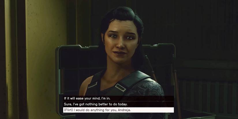 how to flirt with andreja in starfield
