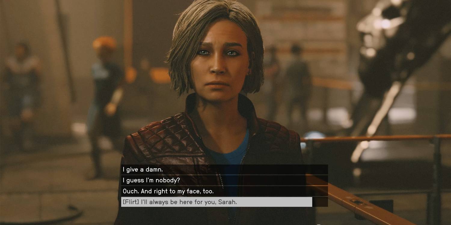 cómo coquetear con sarah en starfield cómo coquetear con sarah en starfield