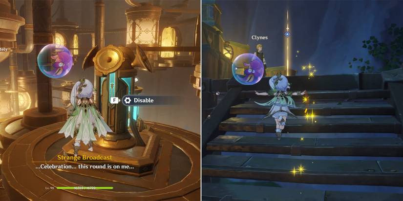 how to hear the speakers anouncement in genshin impact