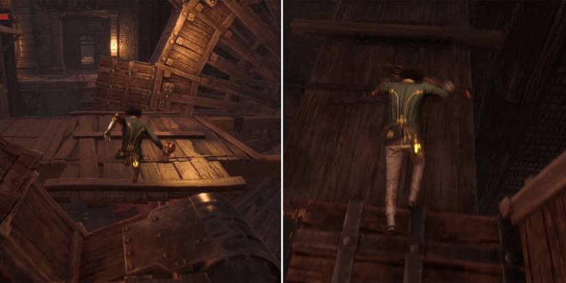 how to jump over the cogwheel in lies of p