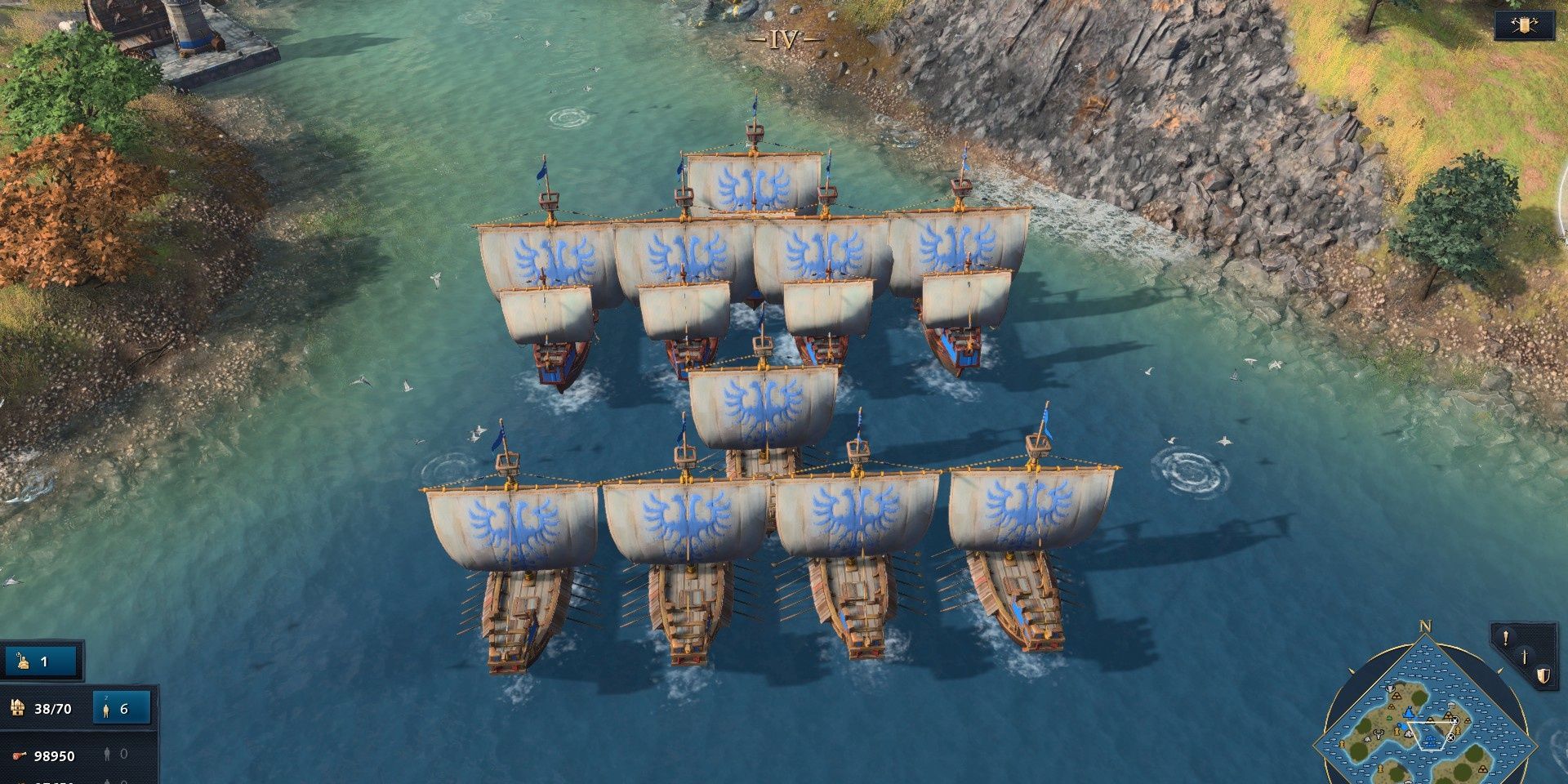 HRE Navy in Age of Empires 4