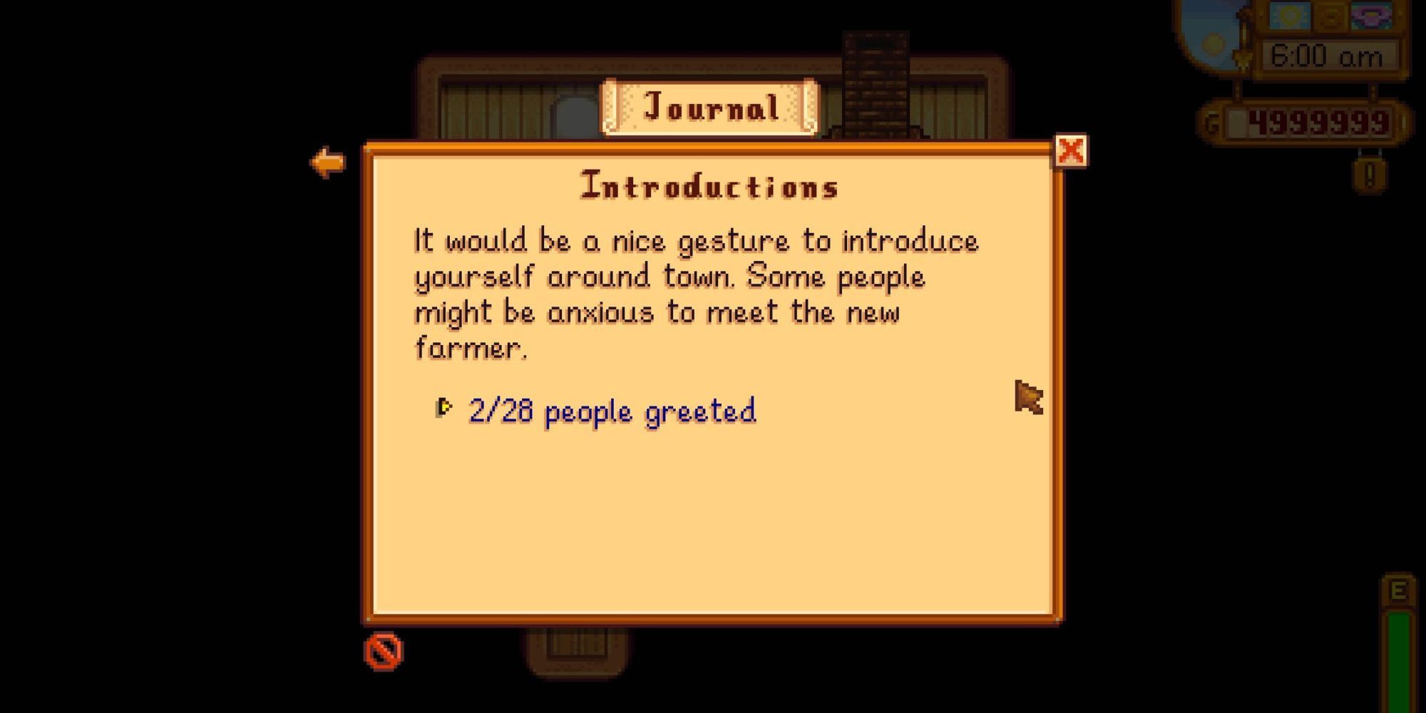 introductions quest stardew valley
