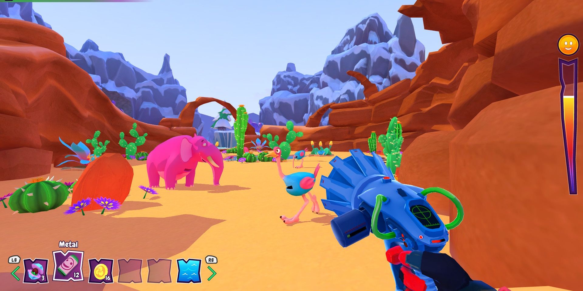 An image of the character's movement in Island Saver