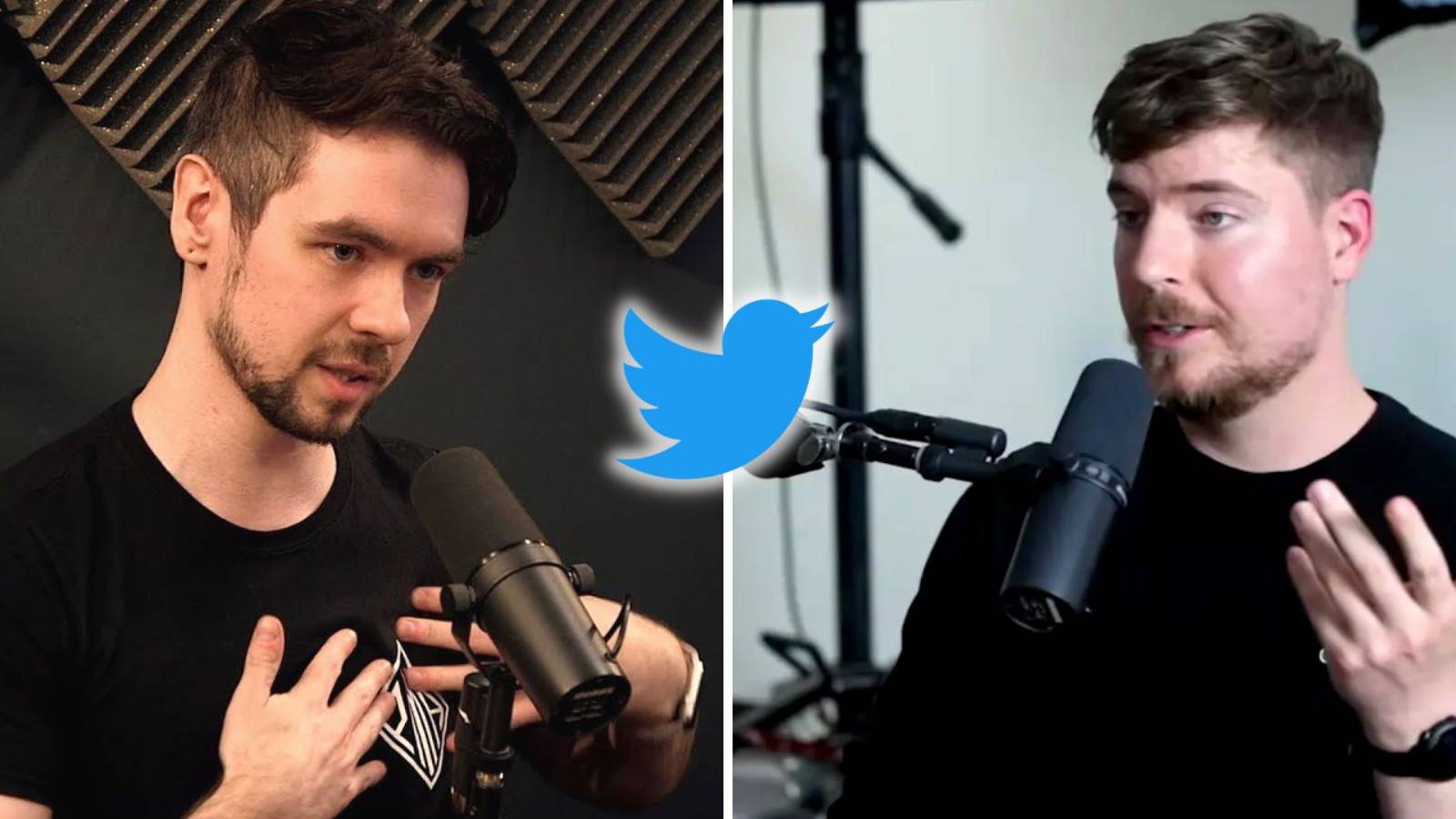 Jacksepticeye and MrBeast Twitter Drama