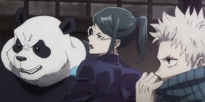 Panda, Toge Inumaki, and Maki Zenin