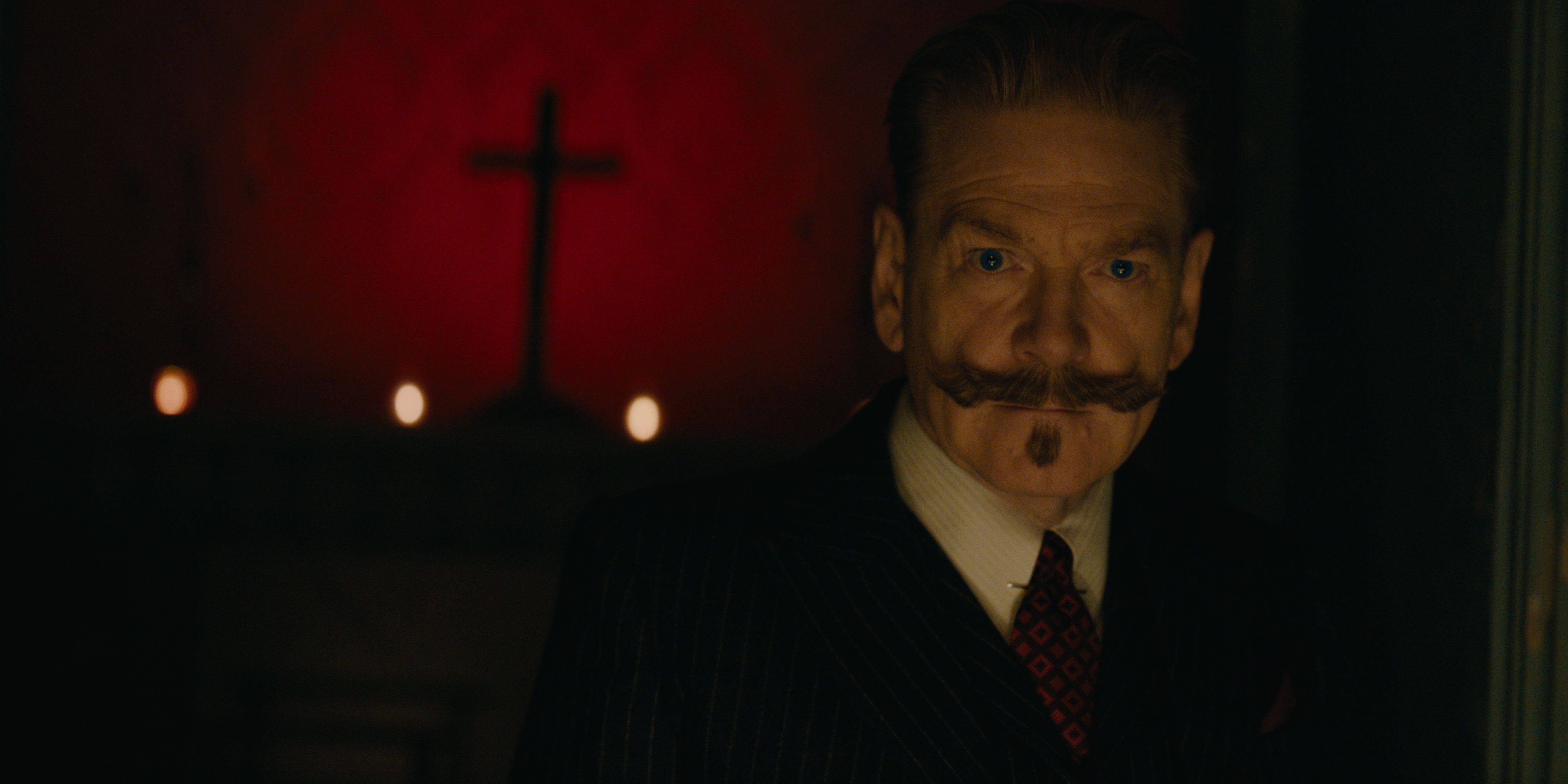 kenneth branagh as hercule poirot in a haunting in venice Cropped