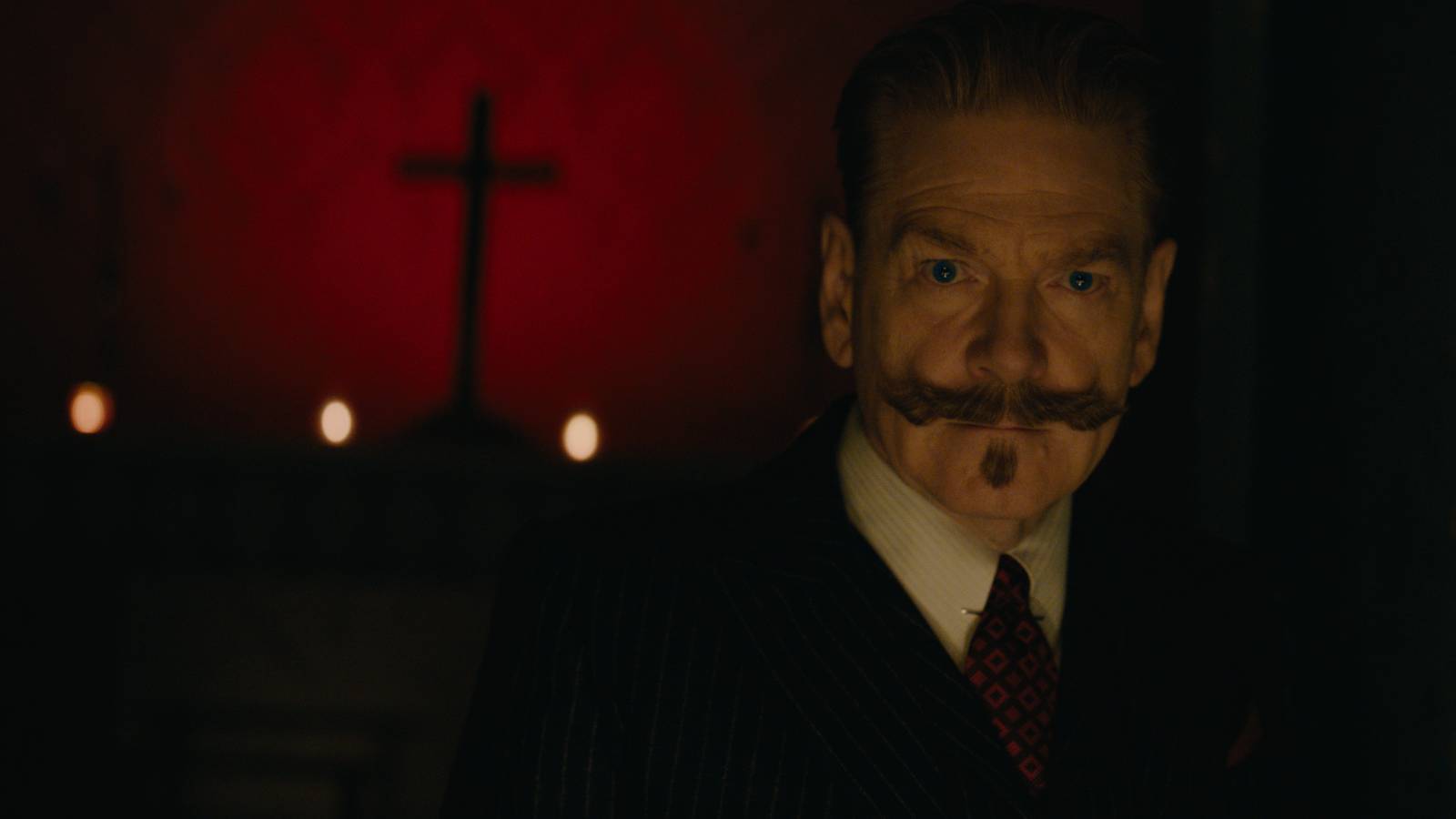 kenneth branagh as hercule poirot in a haunting in venice Cropped