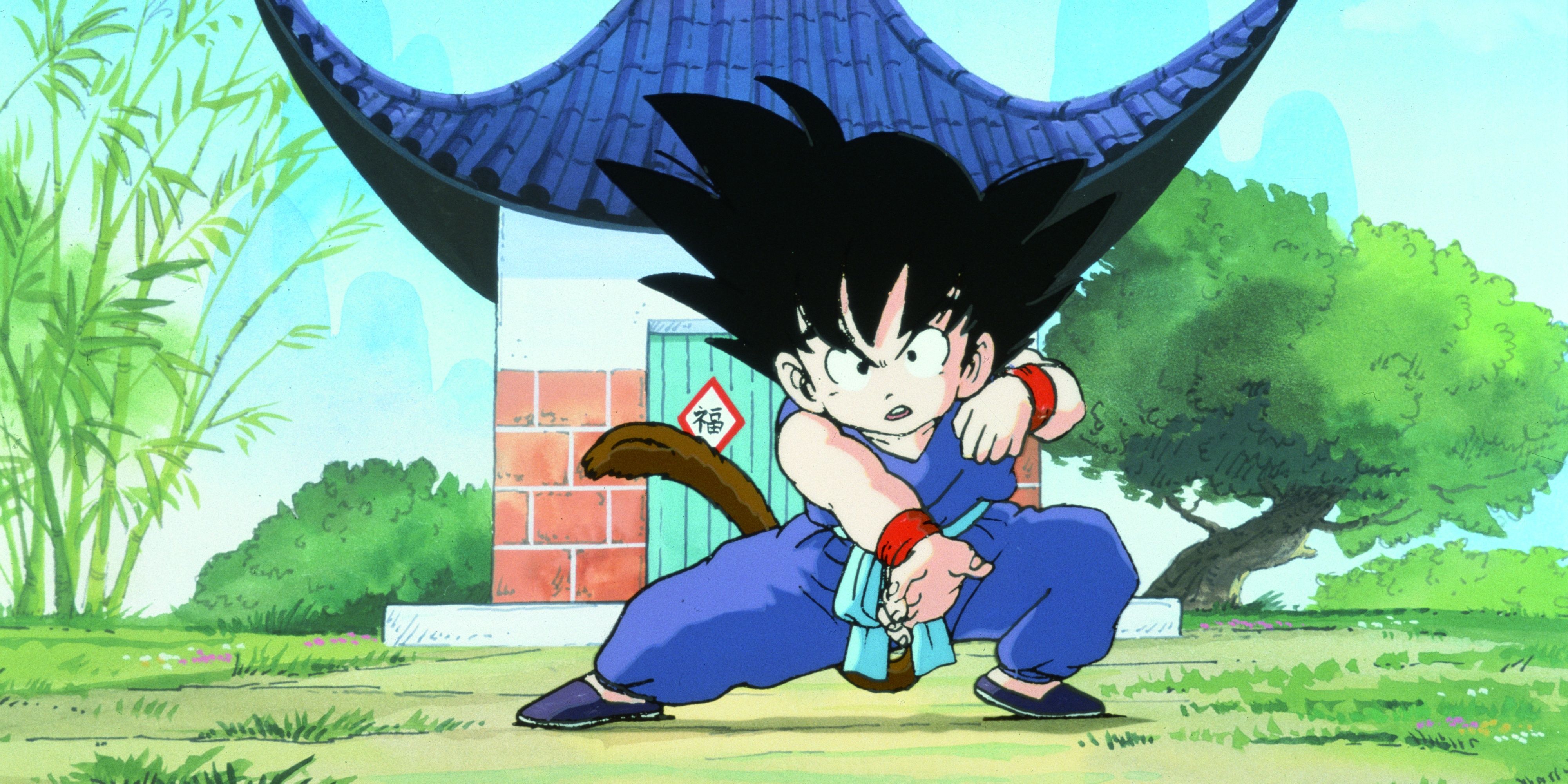 Kid Goku in Dragon Ball