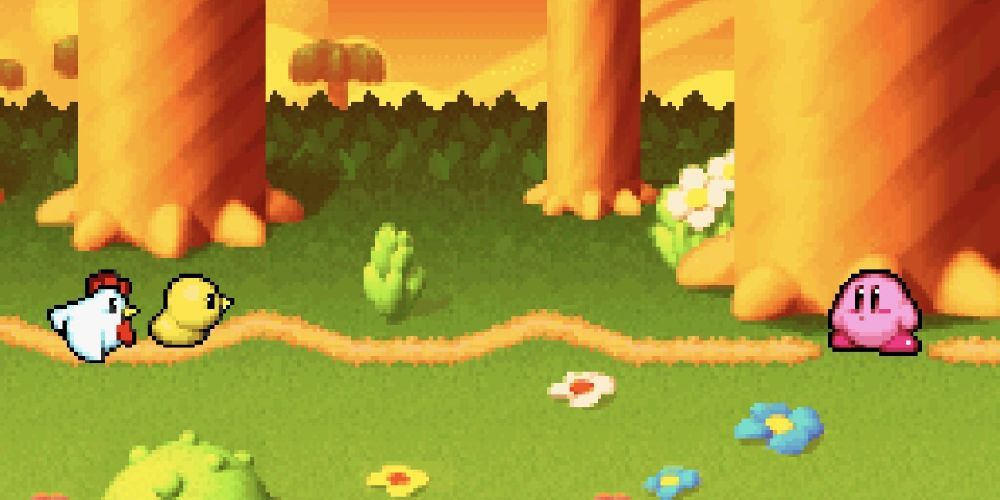 Gameplay screenshot from Kirby Superstar Ultra 