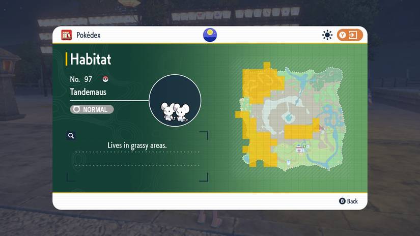 kitakami region tandemaus location pokemon