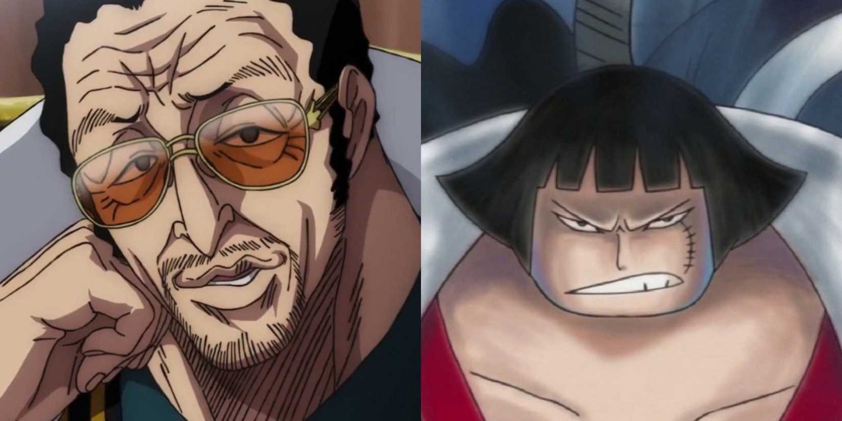 kizaru sentomaru past one piece