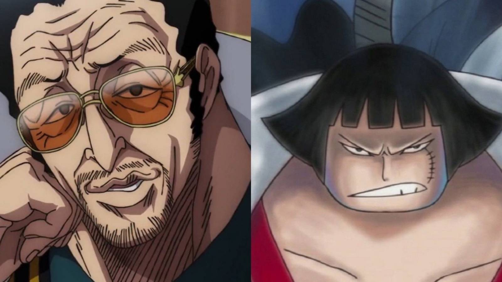 kizaru sentomaru past one piece