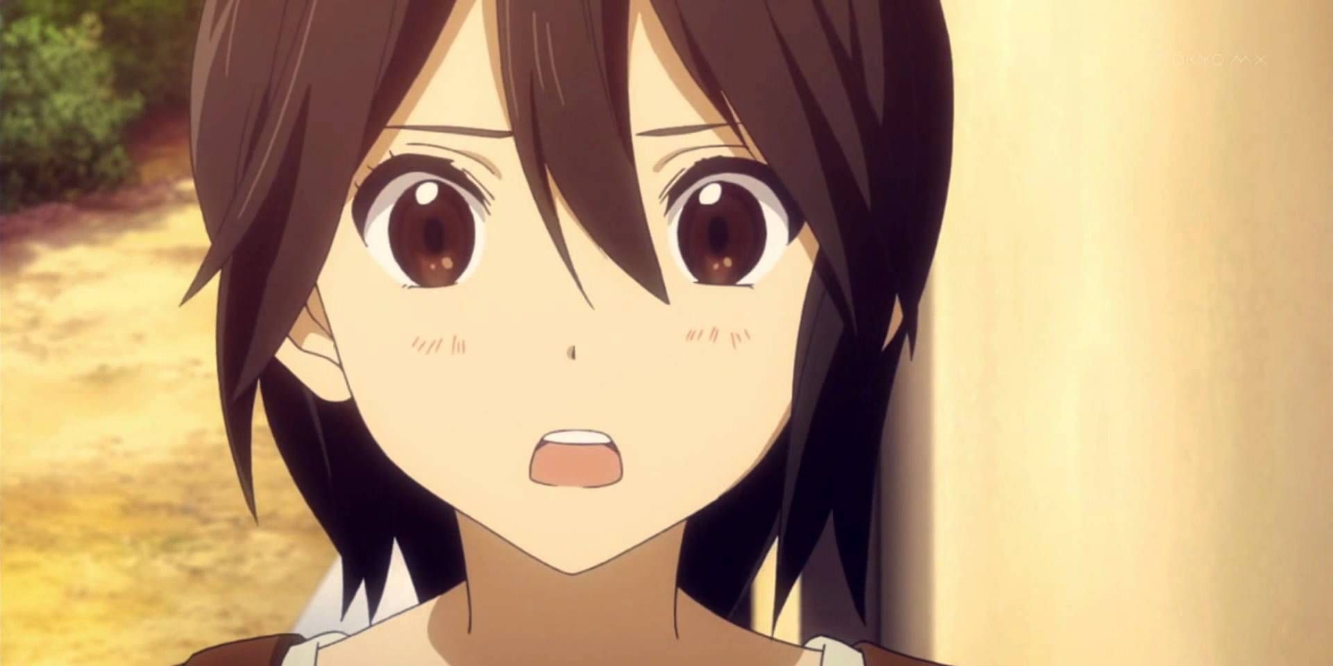 An image of Himeko Inaba looking shocked