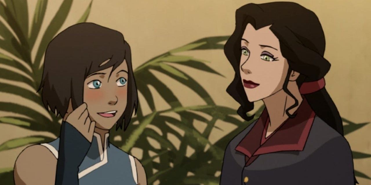 korra and asami 