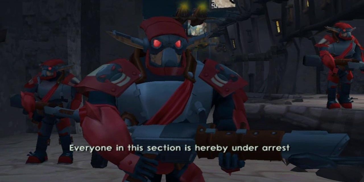 Krimzon Guards in Jak 2