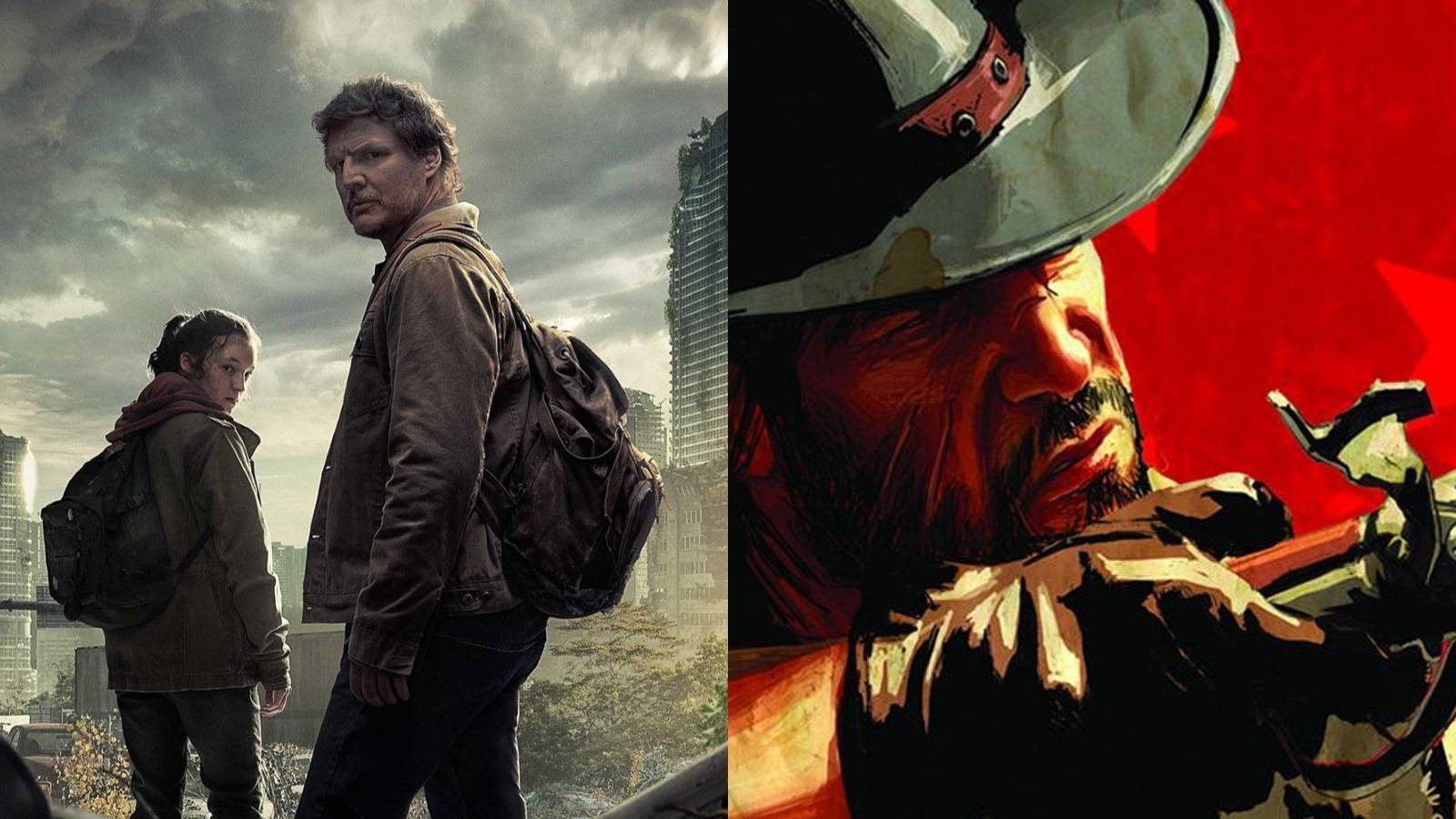 last of us red dead redemption split