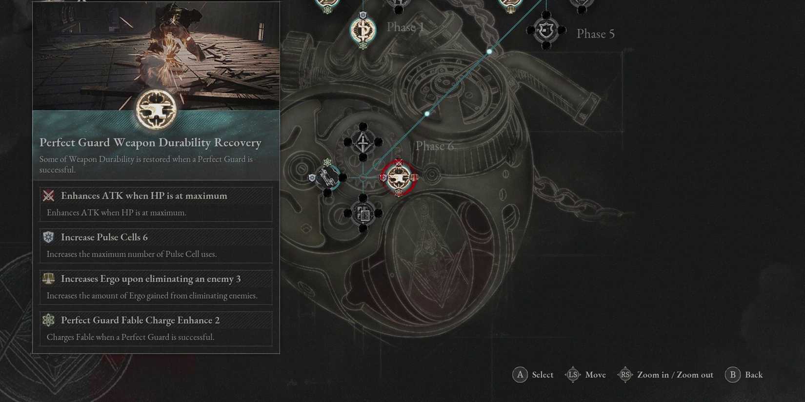 Lies of P - Perfect Guard Weapon Durability Recovery Upgrade