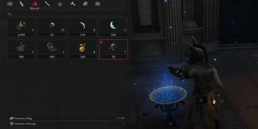 Lies of P - Star Fragment In Sell Menu