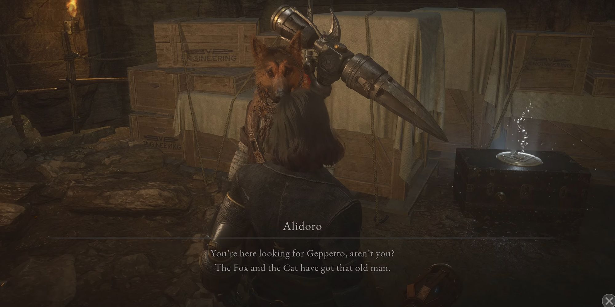 Lies of P - Talking To Alidoro Before Killing Him