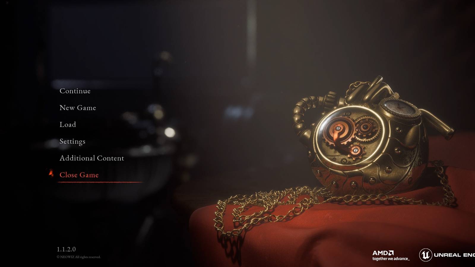 lies of p title screen