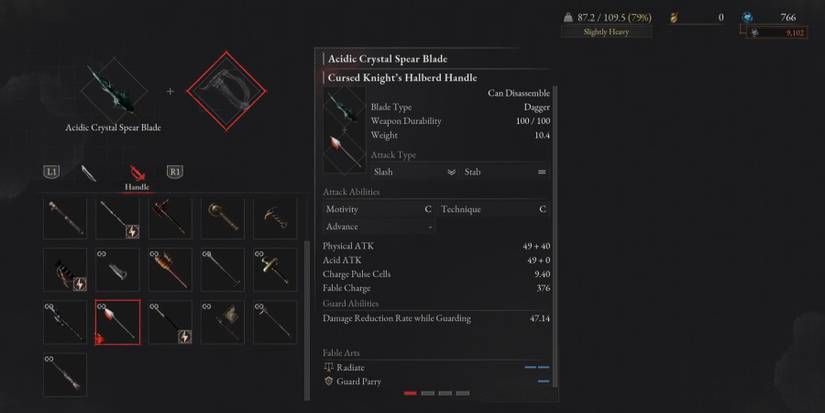 Lies Of P Weapon Blades And Handles