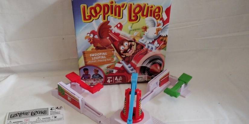 Loopin' Louie box and pieces