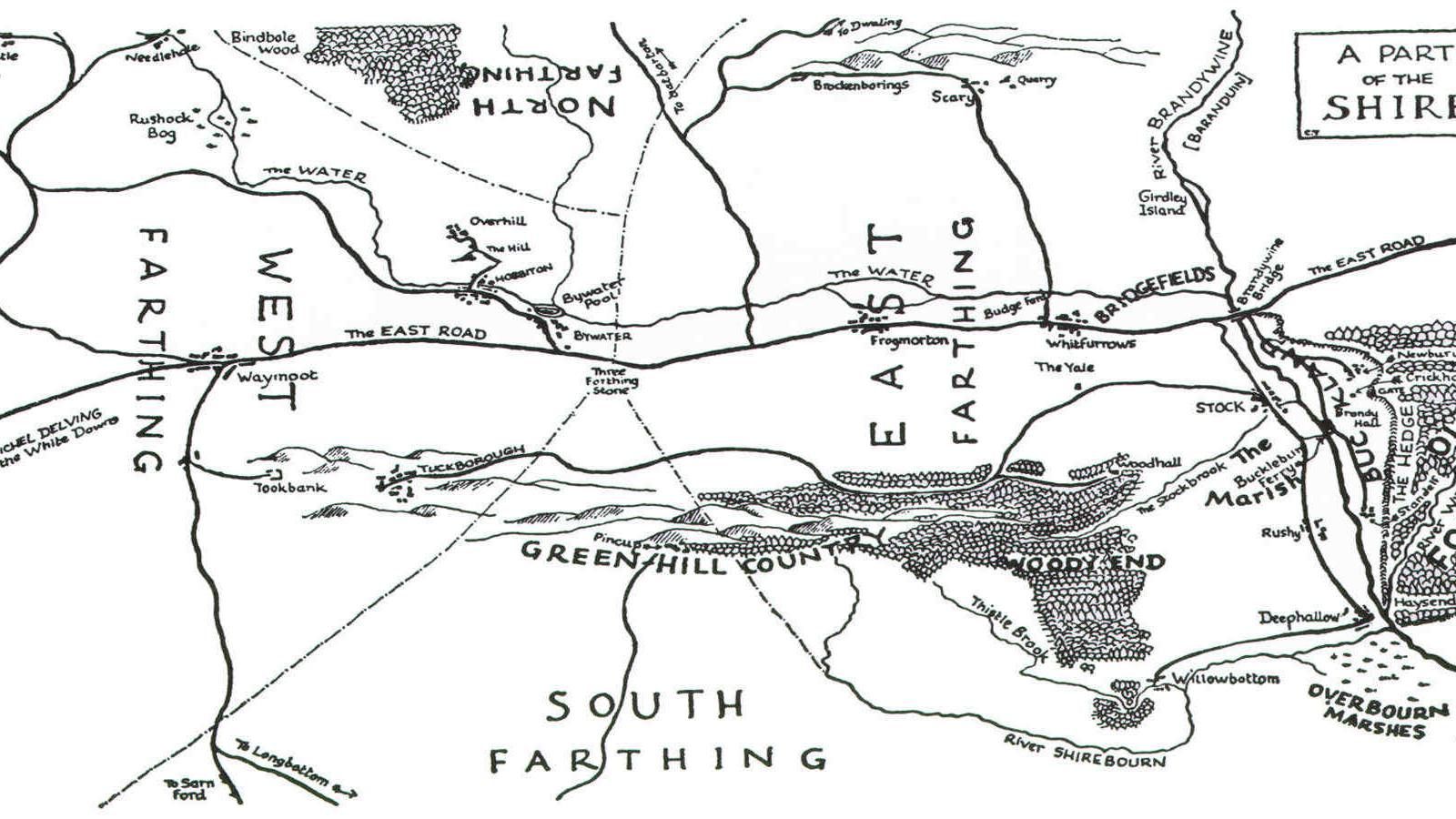 lotr shire map