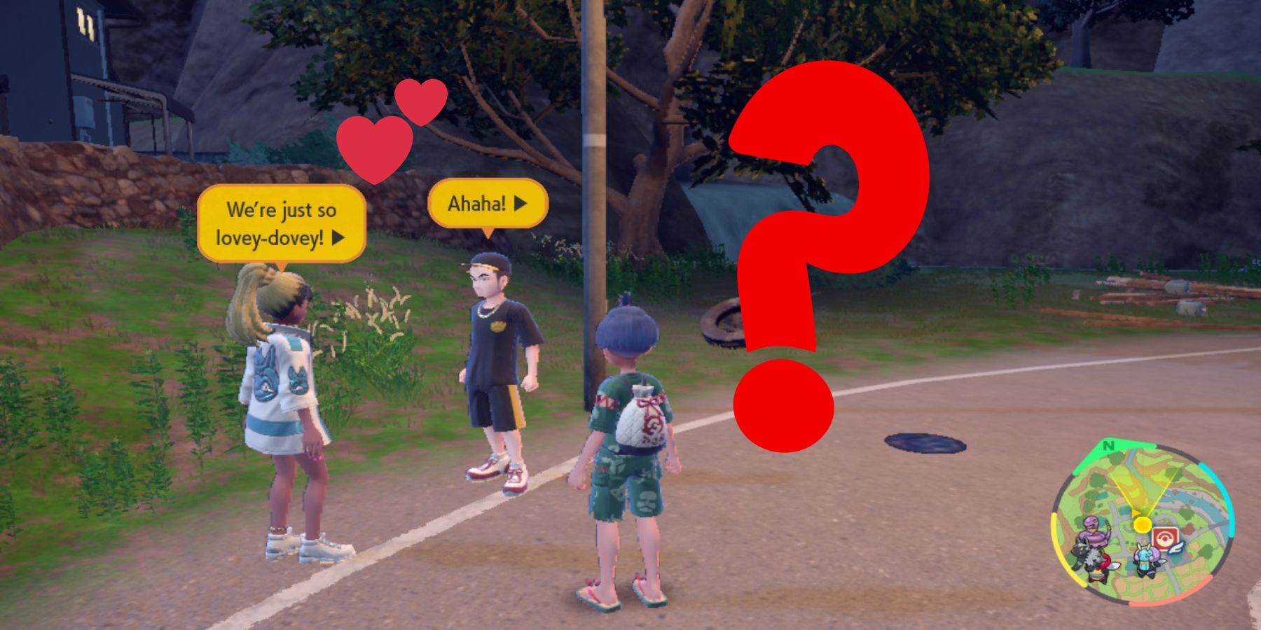 Pokemon Scarlet & Violet The Teal Mask What's the LoveyDovey Pokemon?