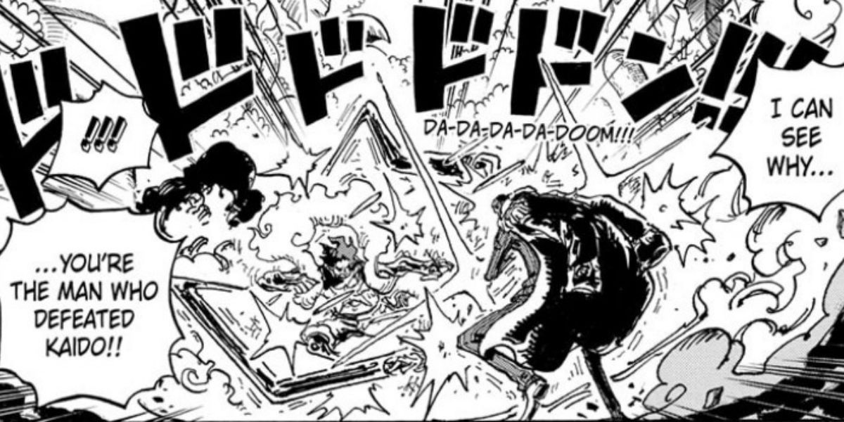 luffy vs kizaru one piece 1093