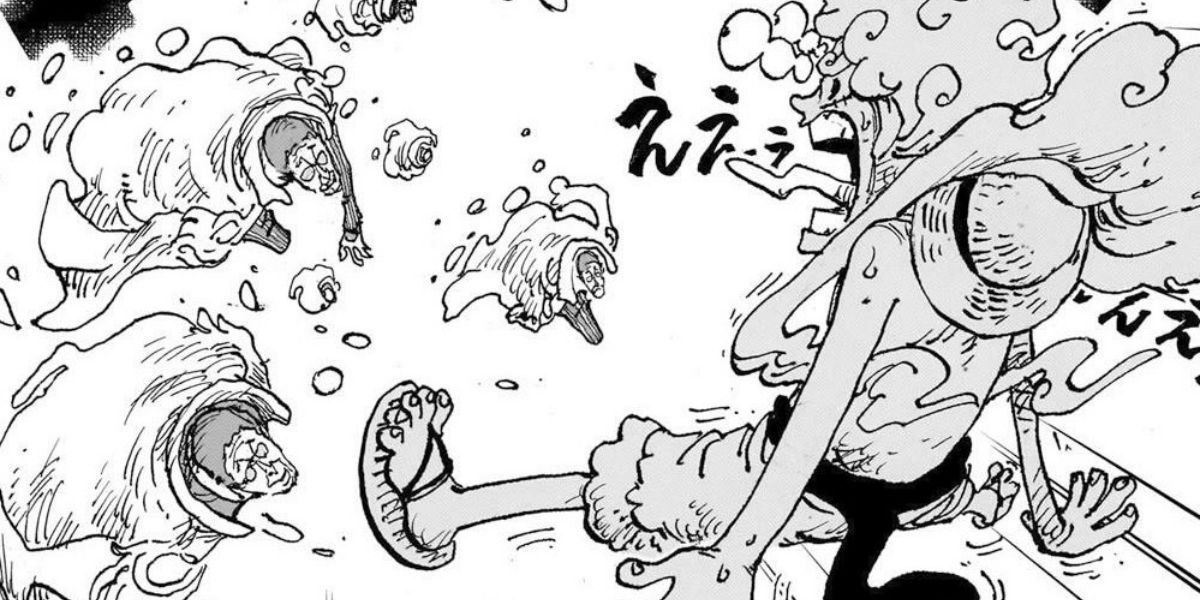 luffy vs kizaru one piece 1015