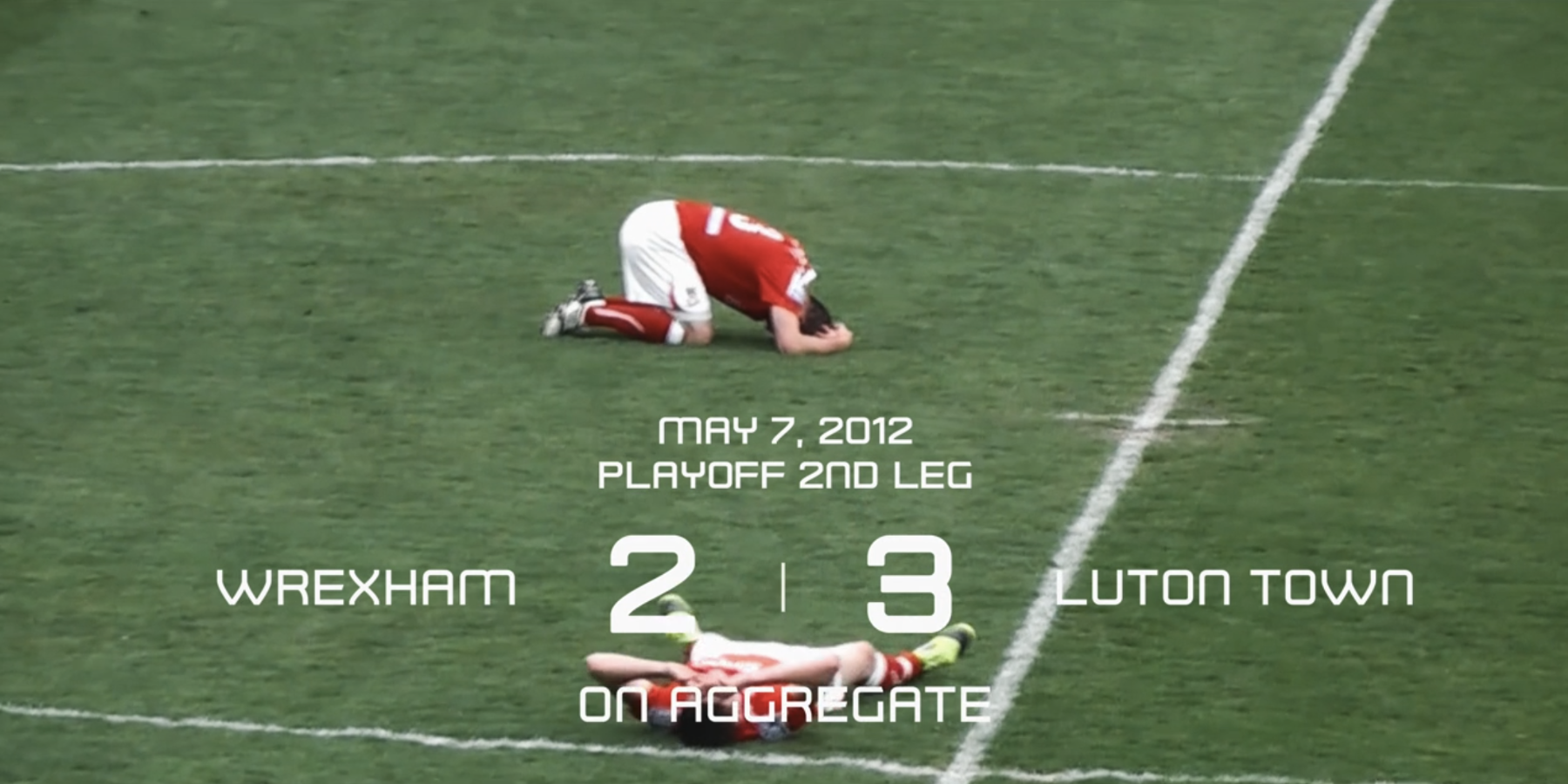 2012 Wrexham players sad heartbroken after Luton Town loss