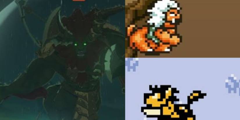 Lynel's from Tears of the Kingdom, Oracle of Seasons and Link to the Past