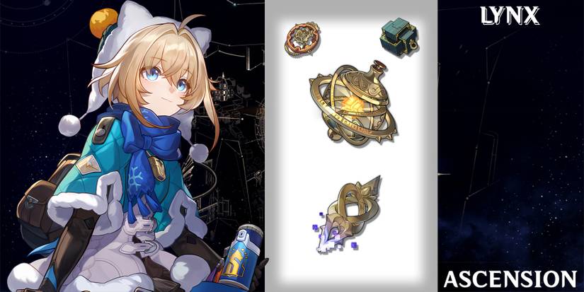 lynx ascension and trace materials in honkai star rail