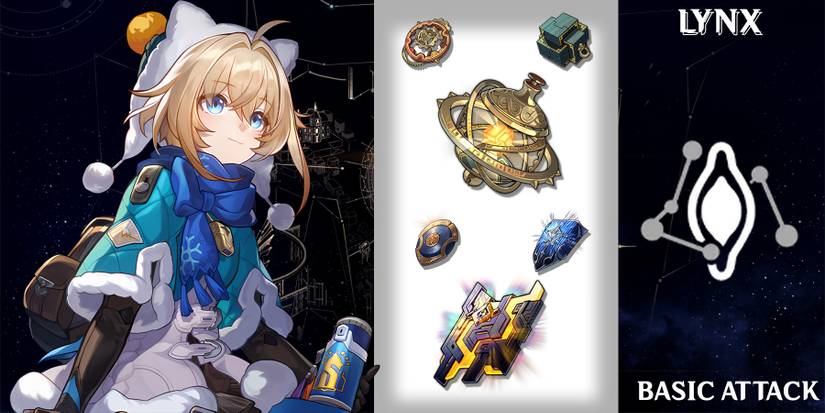 lynx base attack materials in honkai star rail