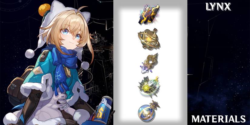 lynx level up materials in honkai star rail