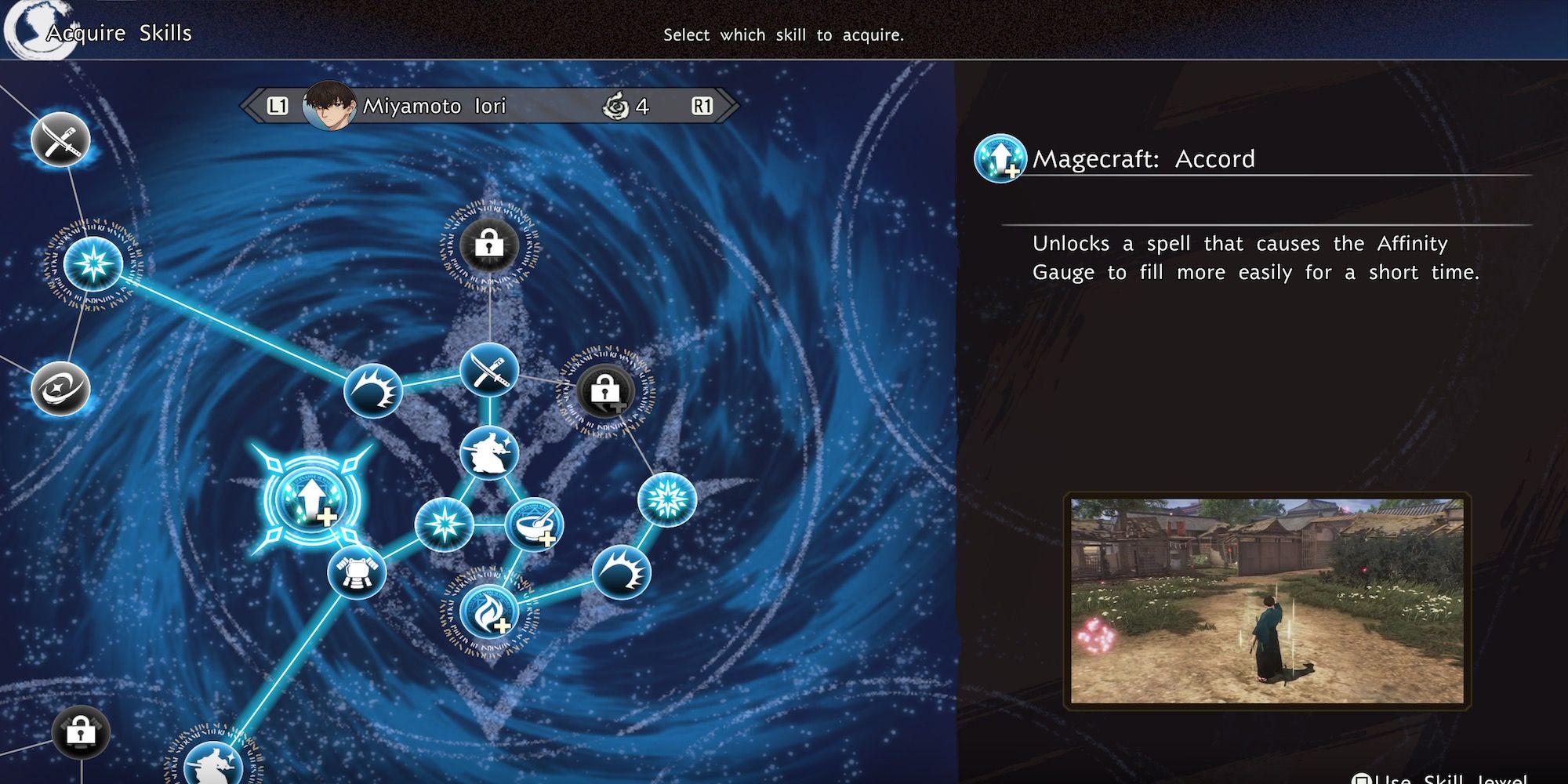 Magecraft Accord Skill in Fate:Samurai Remnant