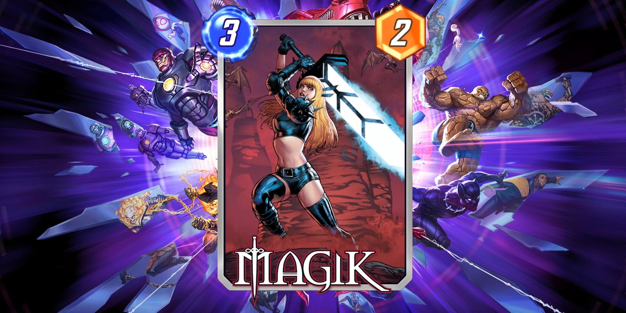 Magik's card