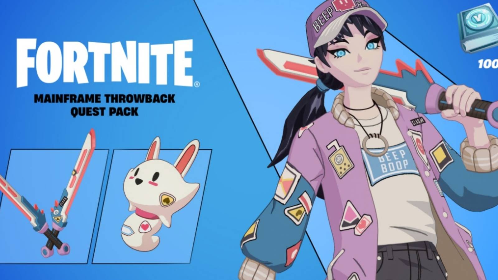 promo for mainframe throwback quest pack