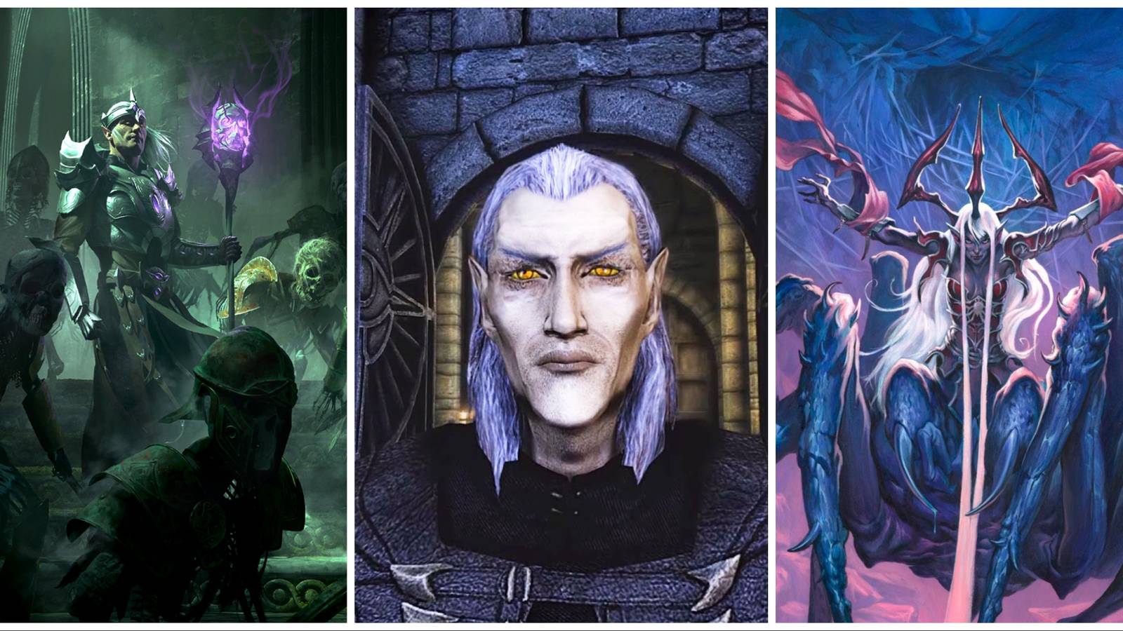 Mannimarco Thalmor Lolth Elder Scrolls Skyrim Baldur's Gate 3