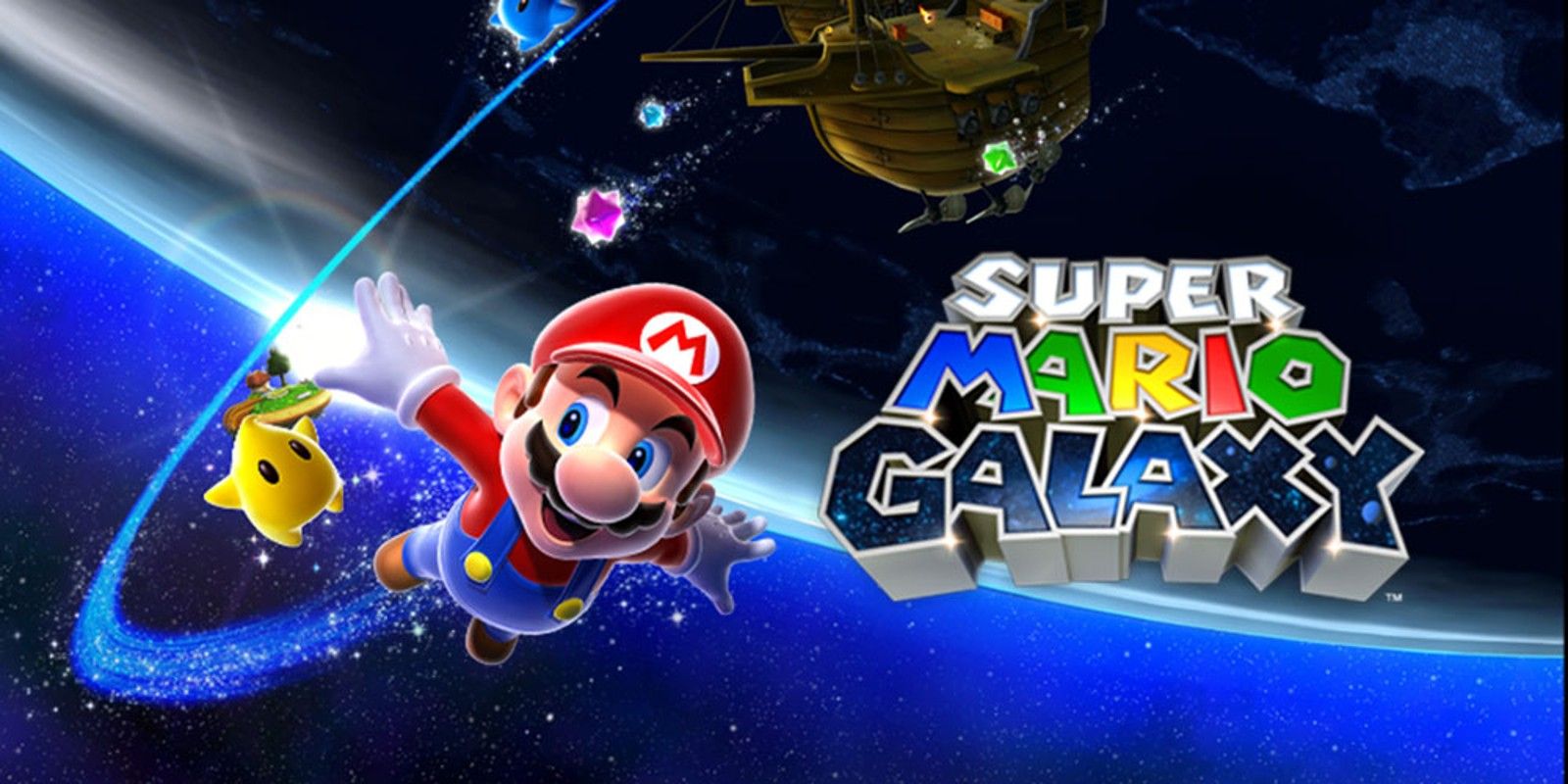 Imagem do banner de Super Mario Galaxy